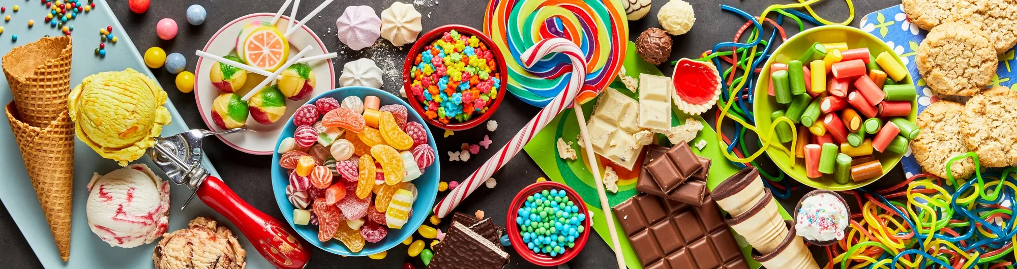 Candy, Chocolate & Ice Cream